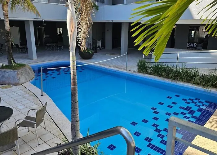 Lindo Flat Ao Lado Do Hot Park
